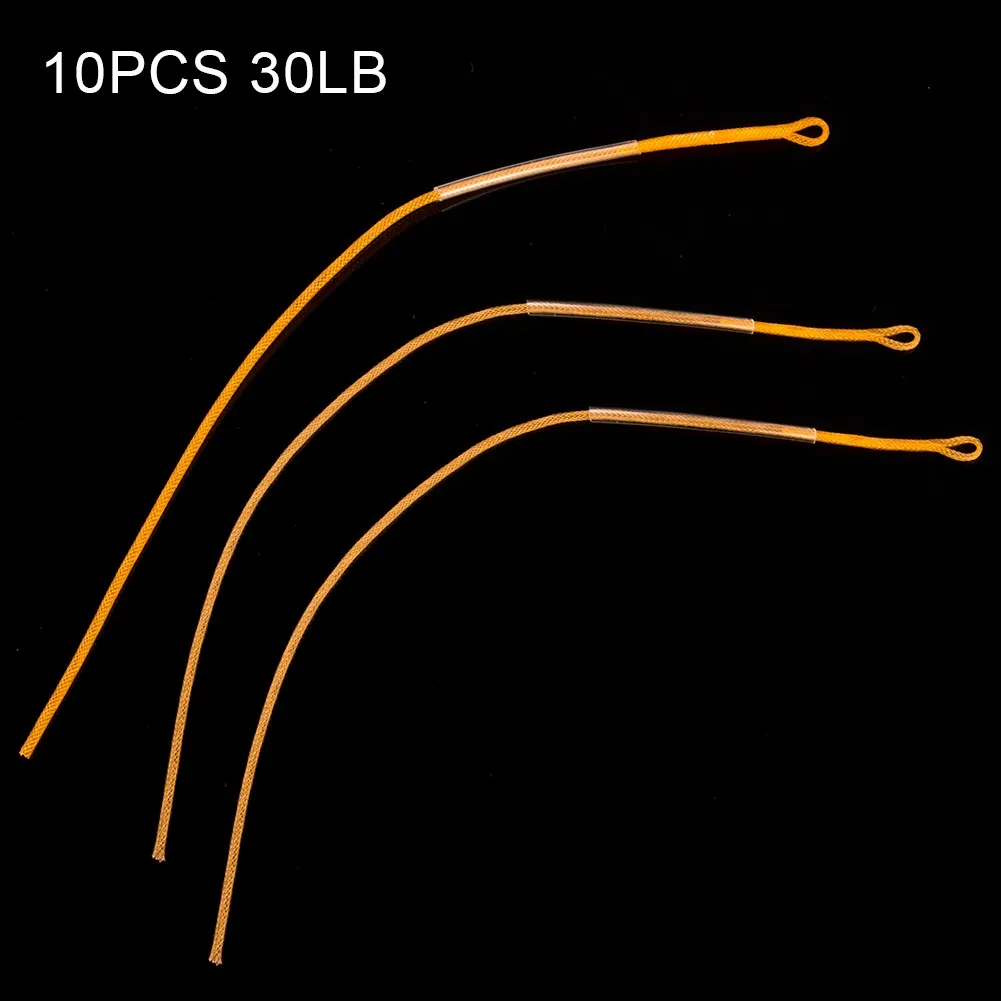 10pcs/pack Braided Leader Loops High Strength Nylon Braided Leader Loops Fishing Braided Loop Connector Fishing Accessories
10pcs/pack Braided Leader Loops High Strength Nylon Braided Leader Loops Fishing Braided Loop Connector Fishing Accessories