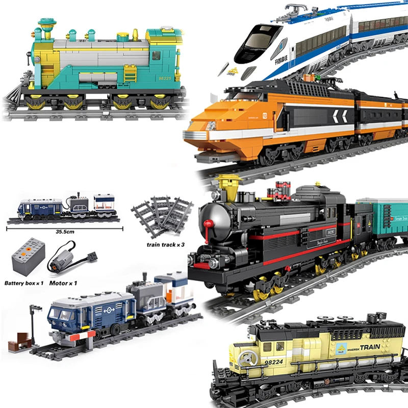 KAZI City Train Power Function high-tech Building Block Bricks DIY MOC Tech Toys Compatible all brand toy For Children Kids Gift
KAZI City Train Power Function high-tech Building Block Bricks DIY MOC Tech Toys Compatible all brand toy For Children Kids Gift