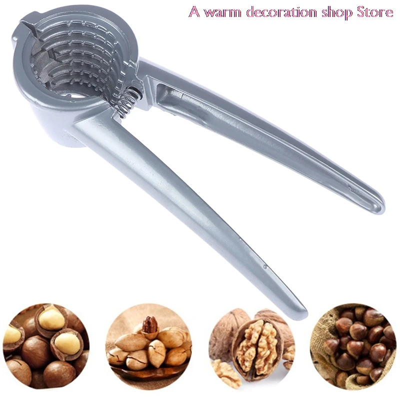 

Zinc Alloy Nutcracker Sheller Crack Almond Walnut Pecan Hazelnut Filbert Nut Kitchen Nut Sheller Clip Tool Clamp Plier Cracker