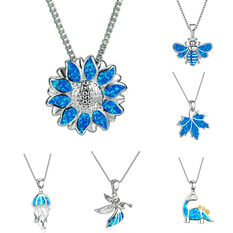 New 2021 Cute Animal Imitation Opal Pendant Necklace for Women Party Wedding Jewelry Accessories Gift Fashion Women Necklace
New 2021 Cute Animal Imitation Opal Pendant Necklace for Women Party Wedding Jewelry Accessories Gift Fashion Women Necklace