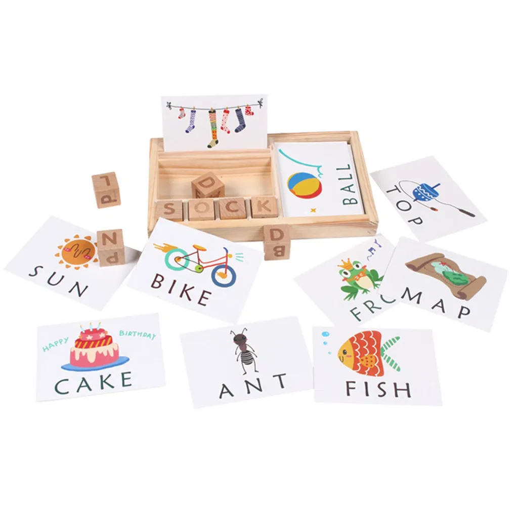 English Letters Puzzle Educational Toy Matching Alphabet Spelling Games Toys 
English Letters Puzzle Educational Toy Matching Alphabet Spelling Games Toys