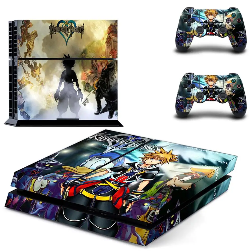 Пленка Kingdom Hearts полное покрытие лицевые панели PS4 наклейка на кожу для PlayStation 4