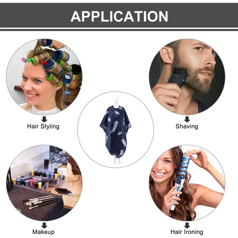 Hairdressing Cape Hair Cutting Cloak Adult Barber Shawl Salon Hair Cutting Cape
Hairdressing Cape Hair Cutting Cloak Adult Barber Shawl Salon Hair Cutting Cape