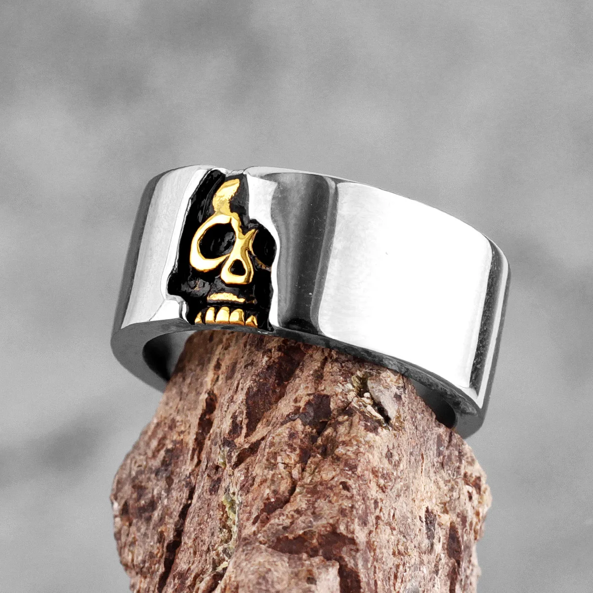 Broke Ground Revival Skull Stainless Steel Mens Rings Punk Hip Hop For Male Boyfriend Biker Jewelry Creativity Gift Wholesale
Broke Ground Revival Skull Stainless Steel Mens Rings Punk Hip Hop For Male Boyfriend Biker Jewelry Creativity Gift Wholesale