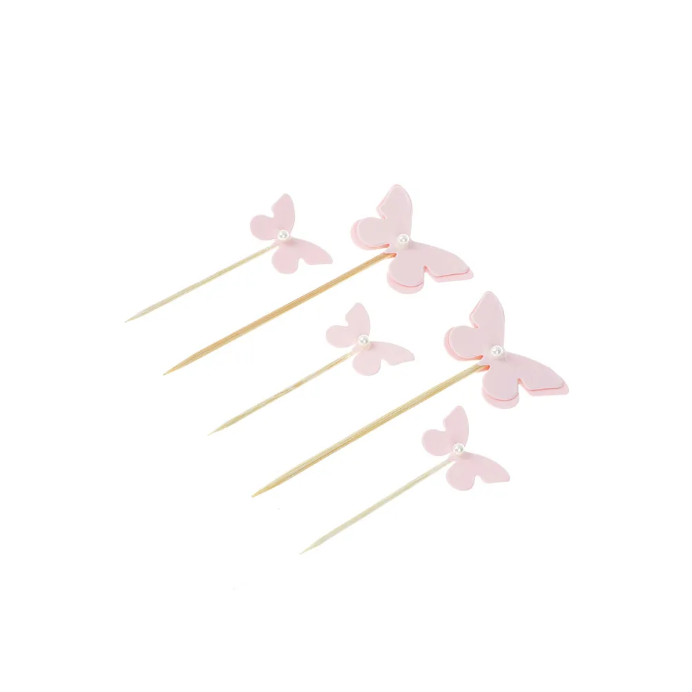 5Pcs/lot Cake Toppers Butterfly with Pearl Cupcake Toppers Birtay Party Decorations Baby Shower Children's Party Supplies
5Pcs/lot Cake Toppers Butterfly with Pearl Cupcake Toppers Birtay Party Decorations Baby Shower Children's Party Supplies