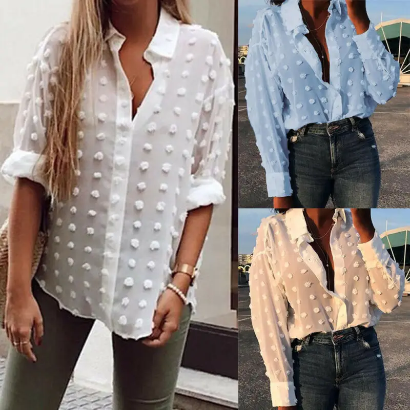 NEW 2020 Womens White/Blue Oversized Long Sleeve V Neck Shirt Top Blouse S/M/L/XL
NEW 2020 Womens White/Blue Oversized Long Sleeve V Neck Shirt Top Blouse S/M/L/XL