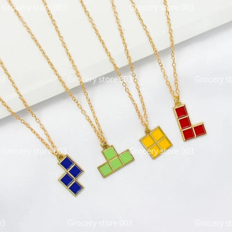 2022 simple new life style key necklace pendant personality trend creative key dripping clavicle chain female tetris shape
2022 simple new life style key necklace pendant personality trend creative key dripping clavicle chain female tetris shape