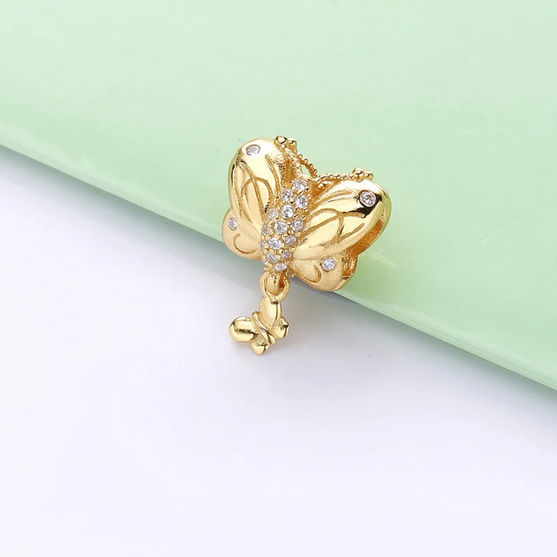 Golden charms Butterfly Pendant Silver 925 trinket Charm Beads for Women Original Sterling Bracelets Bangle Necklace Jewelry DIY
Golden charms Butterfly Pendant Silver 925 trinket Charm Beads for Women Original Sterling Bracelets Bangle Necklace Jewelry DIY