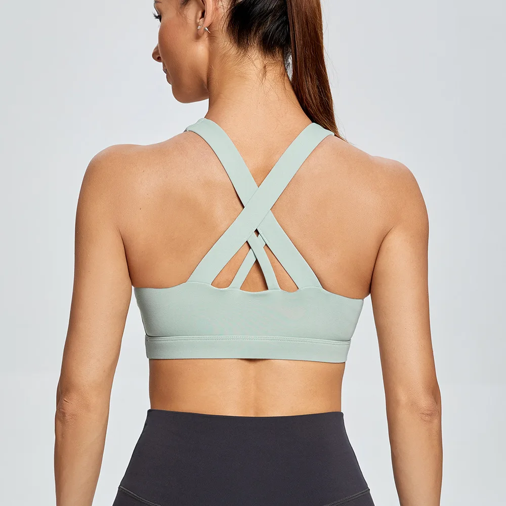 Shockproof Gather Yoga Bra Seamless Hollow Sports Tights Beauty Back Cross Top Quick Dry Breathable Sleeveless Underwear Clothes
Shockproof Gather Yoga Bra Seamless Hollow Sports Tights Beauty Back Cross Top Quick Dry Breathable Sleeveless Underwear Clothes