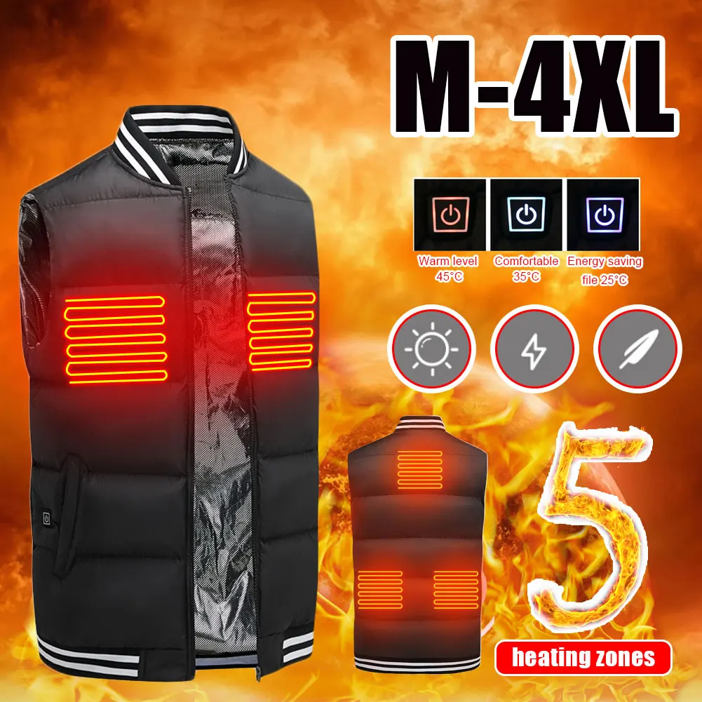 Smart Heating Vest with USB Charging Heating Vest Outdoor Board Fishing Warm Clothing Thick and Warm Zone 5 Fever Fast Delivery
Smart Heating Vest with USB Charging Heating Vest Outdoor Board Fishing Warm Clothing Thick and Warm Zone 5 Fever Fast Delivery