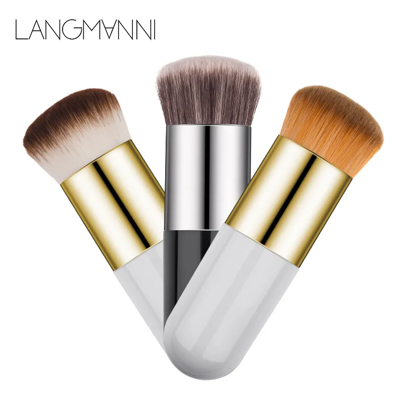 1PCS New Convenient Chubby Pier Foundation Brush Flat Cream Makeup Brushes Professional Cosmetic Make-up Brush Beauty Tools
1PCS New Convenient Chubby Pier Foundation Brush Flat Cream Makeup Brushes Professional Cosmetic Make-up Brush Beauty Tools