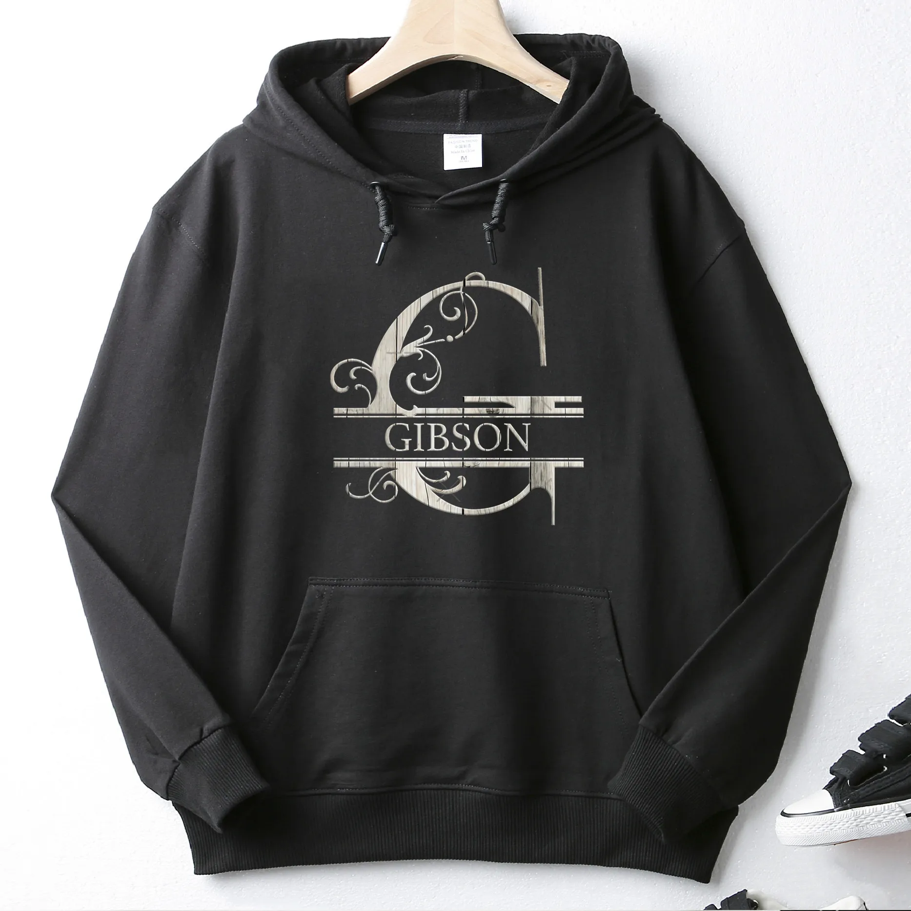 Классическая гитара 2021 популярная Толстовка Gibson на осень и зиму тонкий свитшот с