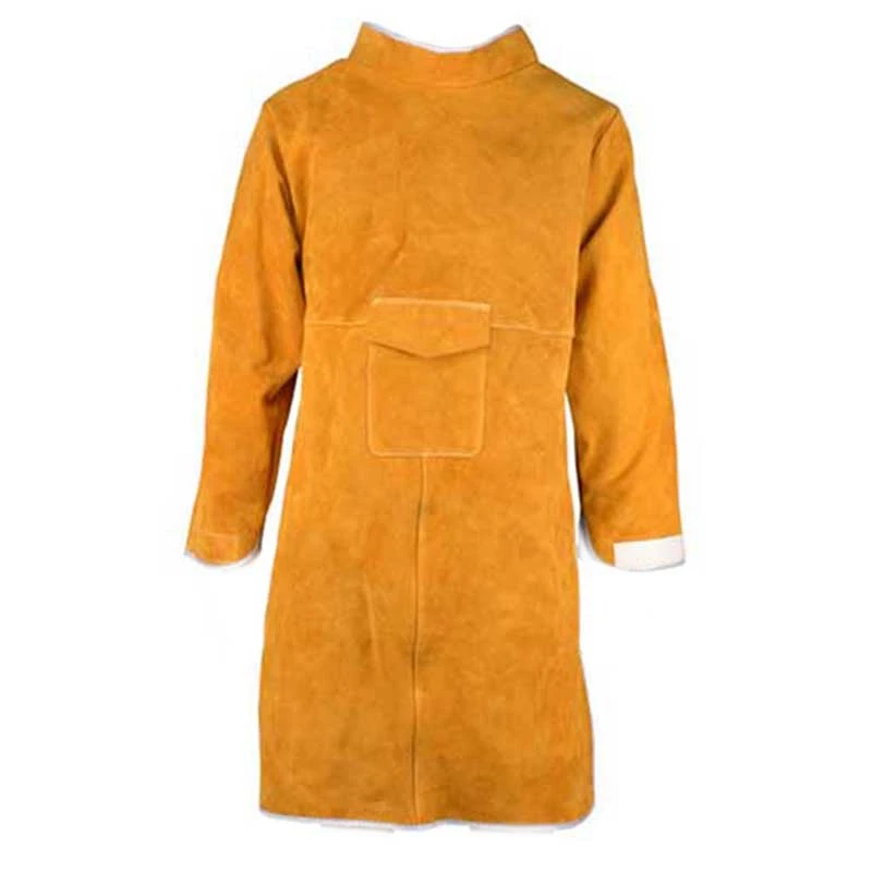 Фото Сварочная защитная одежда из яловичного спилка для одежды куртка сварщика