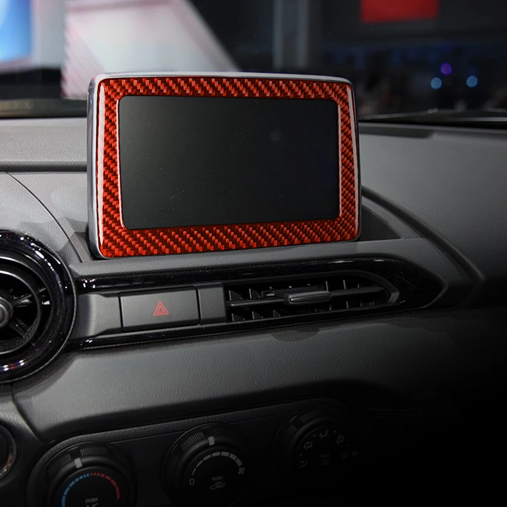 Car Styling Navigation Frame Stickers for Mazda MX-5 2016-2020 Carbon Fiber Display Trim Interior Stickers Car Accessories
Car Styling Navigation Frame Stickers for Mazda MX-5 2016-2020 Carbon Fiber Display Trim Interior Stickers Car Accessories