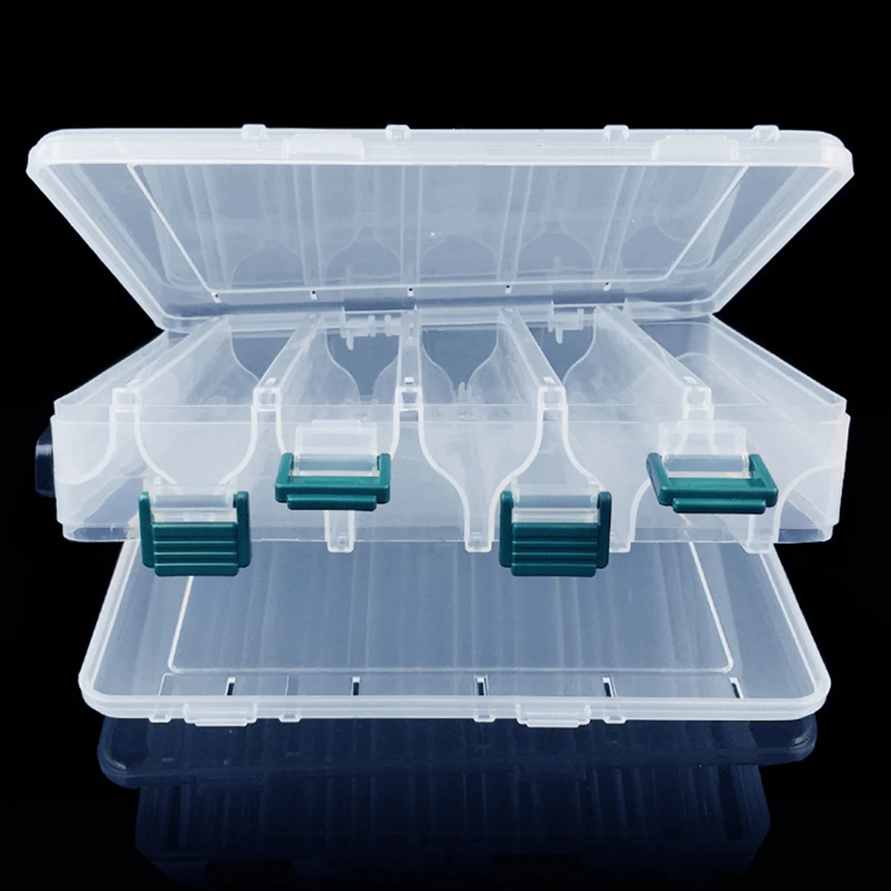 20x16x4.5cm 10 Compartments Fishing Box Plastic Fishing Lure Bait Tackle Box Storage Case
20x16x4.5cm 10 Compartments Fishing Box Plastic Fishing Lure Bait Tackle Box Storage Case