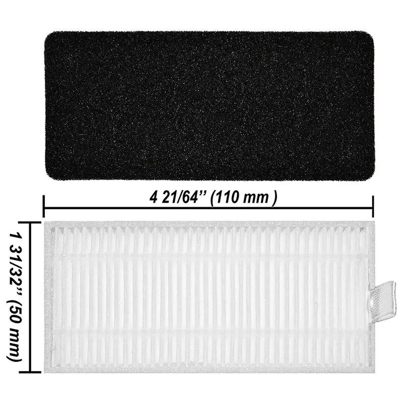 Replacement Parts Suitable for Ecovacs DEEBOT N79 N79S, Eufy RoboVac 11(NOT for Eufy 11+ or Eufy 11s) Eufy RoboVac 11c Filters &
Replacement Parts Suitable for Ecovacs DEEBOT N79 N79S, Eufy RoboVac 11(NOT for Eufy 11+ or Eufy 11s) Eufy RoboVac 11c Filters &