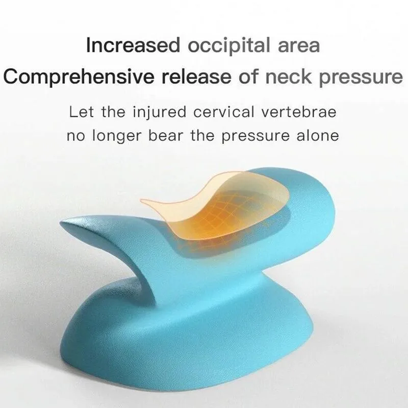

Head Back Massage Device Sleep Pillows Relief Neck Pain Spine Alignment S-type Slow Rebound Cervical Traction Orthopedic Pillow