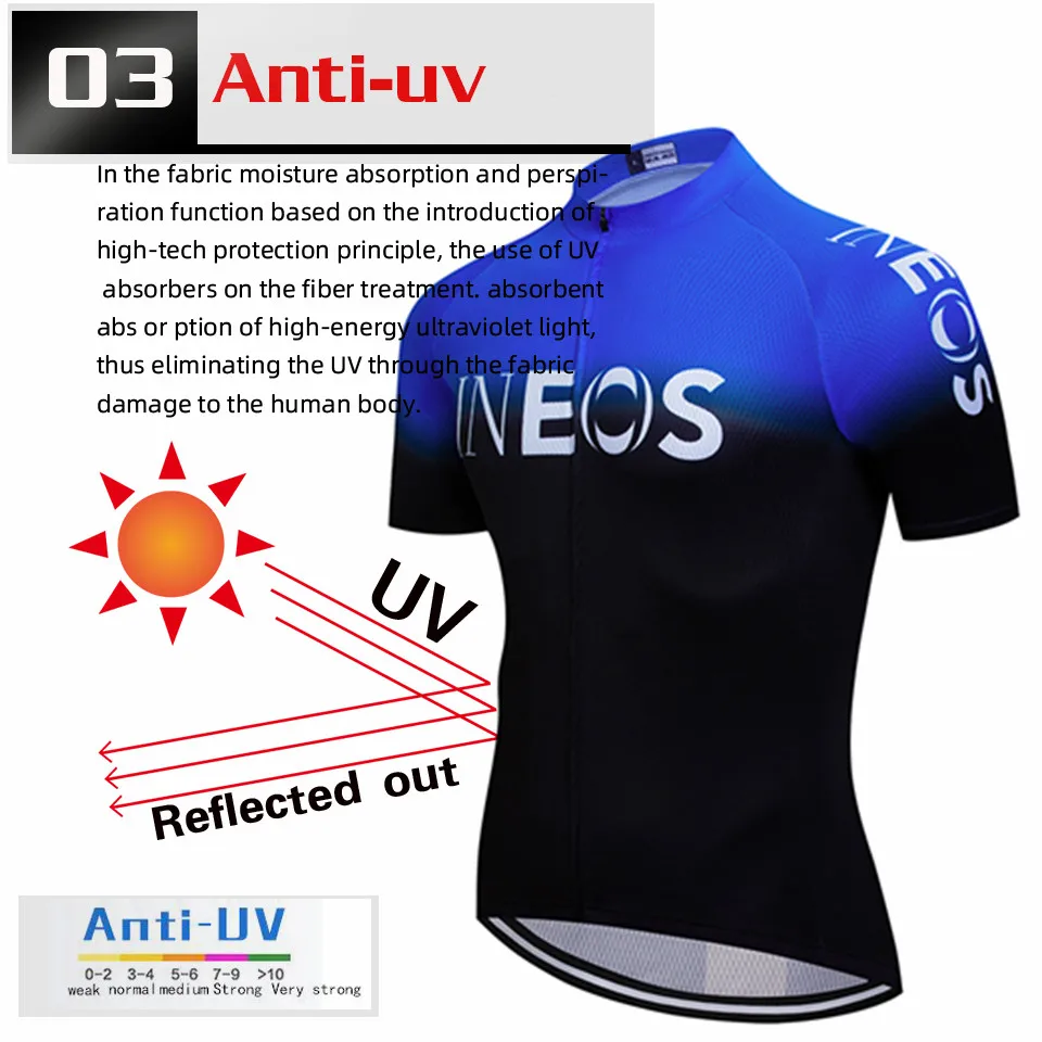 2020 INEOS Cycling Jersey Set Men's Summer Style Short Sleeve Cycling Clothing Sportswear Outdoor Mtb Ropa Ciclismo Bike Wear
2020 INEOS Cycling Jersey Set Men's Summer Style Short Sleeve Cycling Clothing Sportswear Outdoor Mtb Ropa Ciclismo Bike Wear