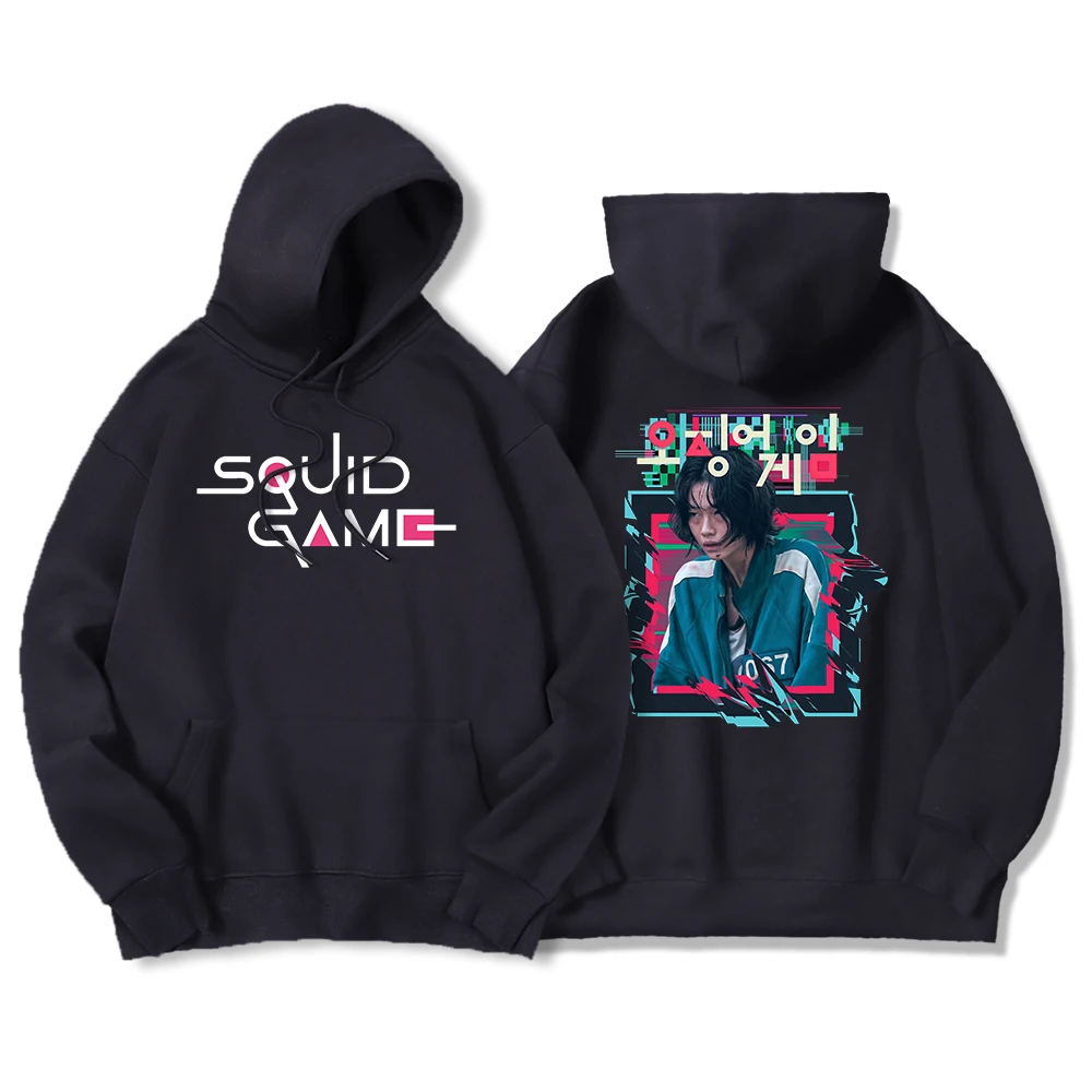 New Hot Squid Game Round Six Printing Men Hoodies Warm Fashion Sportwear Thick Comfortable Hooded Oversized Casual Male Hoody 
New Hot Squid Game Round Six Printing Men Hoodies Warm Fashion Sportwear Thick Comfortable Hooded Oversized Casual Male Hoody