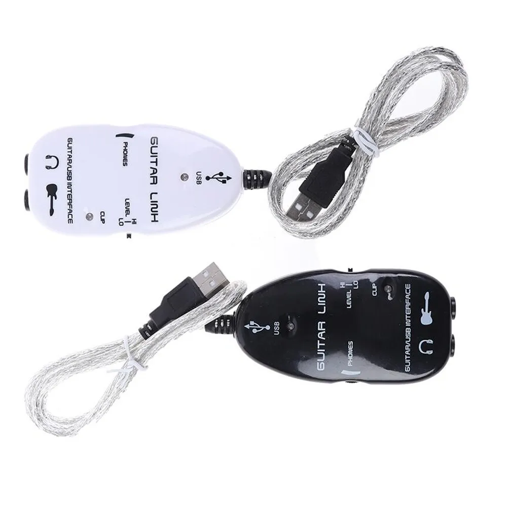 Audio External Sound Card Guitar To USB Interface Link Audio Cable PC Adapter Professional USB Guitar Link Cables Accessories
Audio External Sound Card Guitar To USB Interface Link Audio Cable PC Adapter Professional USB Guitar Link Cables Accessories