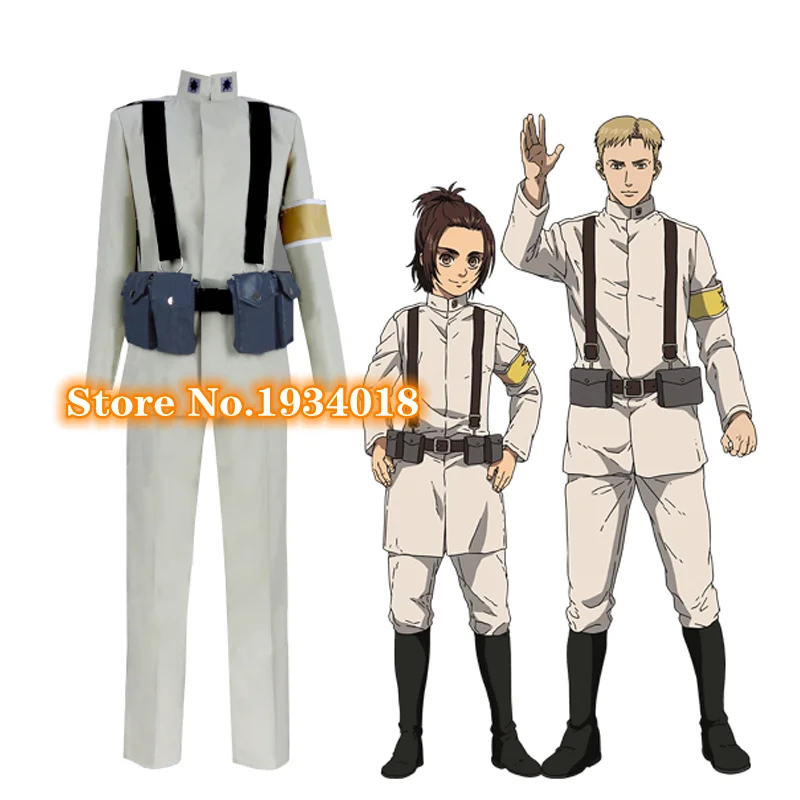 

Anime Attack On Titan Shingeki No Kyojin Final Season Marley Gabi Braun Cosplay Costume Custom Made For Halloween