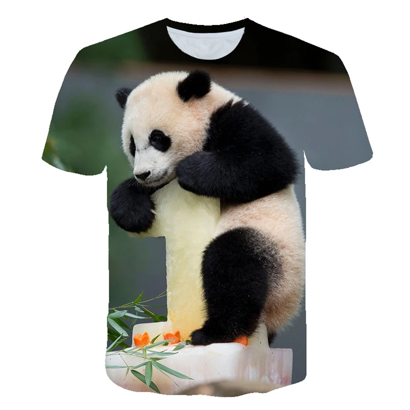 Summer New Cool Boys T Shirt Cute Panda Shirt Kids Cartoon Funny Printing T-shirt Girl Baby Children Casual Clothes Short Sleeve
Summer New Cool Boys T Shirt Cute Panda Shirt Kids Cartoon Funny Printing T-shirt Girl Baby Children Casual Clothes Short Sleeve