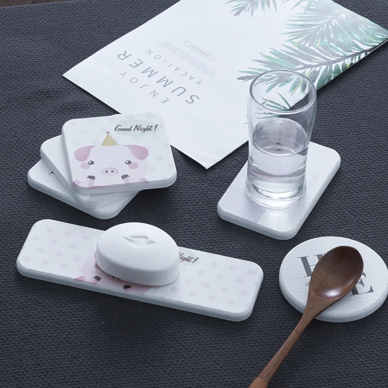 Cartoon Cute Pig Sink Diatomaceous Earth Coaster Tea Coaster Diatom Mud Absorbent Coaster Insulation Pad Cup Holder
Cartoon Cute Pig Sink Diatomaceous Earth Coaster Tea Coaster Diatom Mud Absorbent Coaster Insulation Pad Cup Holder