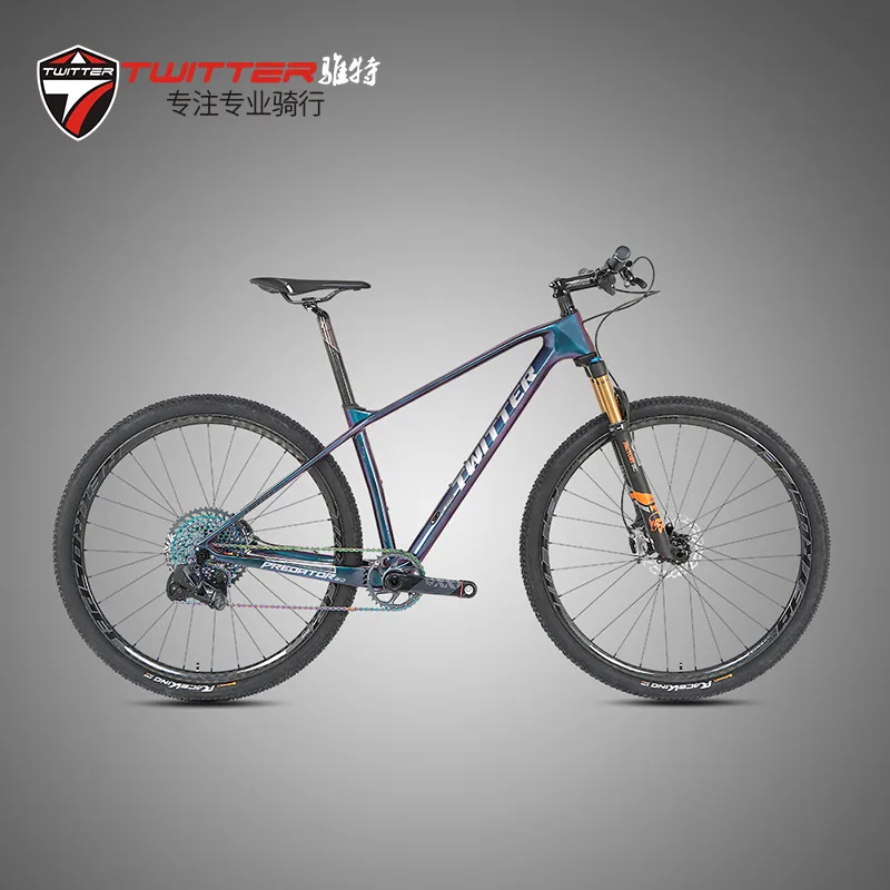 Zute New bike IronCarbon Fiber Full Color Changing Mountain Bike XX1-12 Quick Electric Fox Fork Carbon Wheel Bike mountain bike
Zute New bike IronCarbon Fiber Full Color Changing Mountain Bike XX1-12 Quick Electric Fox Fork Carbon Wheel Bike mountain bike