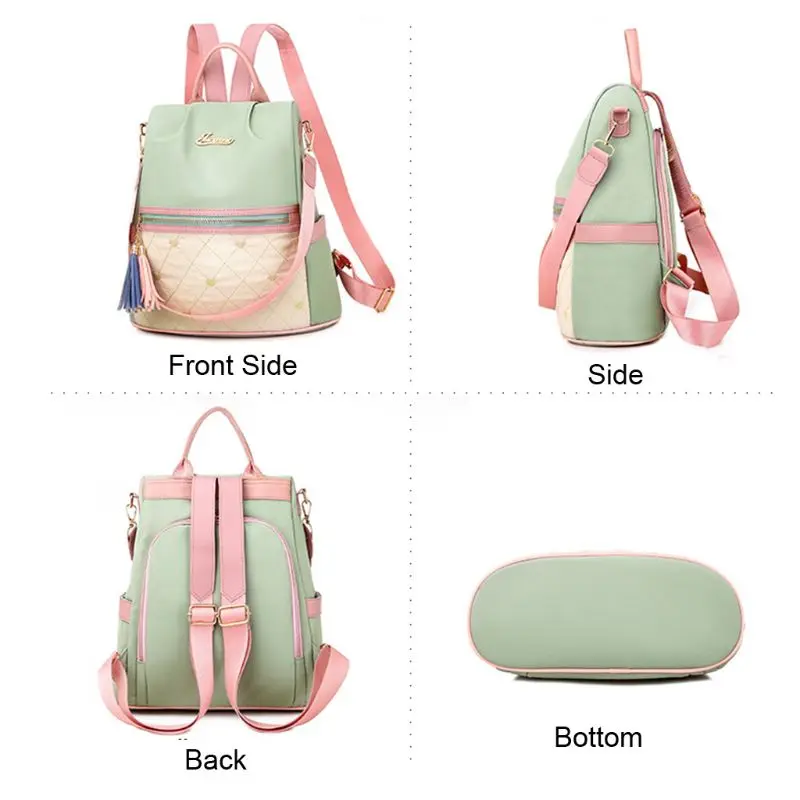 Women Backpack Purse Oxford Laptop Daypack Casual Satchel Shoulder Bag for Teenager Girls
Women Backpack Purse Oxford Laptop Daypack Casual Satchel Shoulder Bag for Teenager Girls
