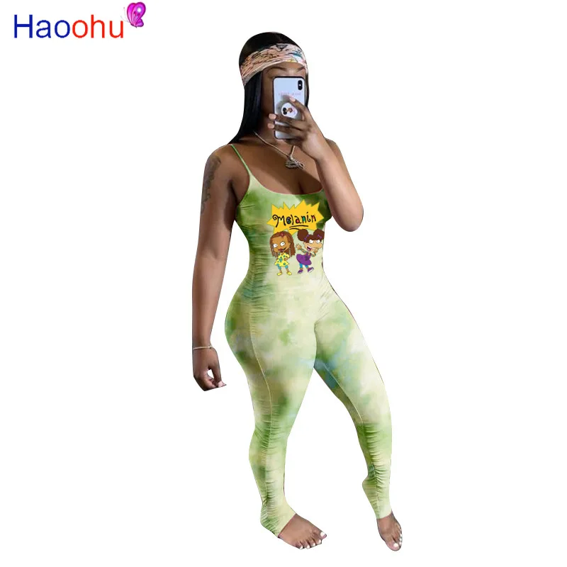 2020 Summer Women Stacked Jumpsuits Strap Sleeveless Draped Street Rompers Sexy Night Club Party Elegant One Piece Outfits
2020 Summer Women Stacked Jumpsuits Strap Sleeveless Draped Street Rompers Sexy Night Club Party Elegant One Piece Outfits