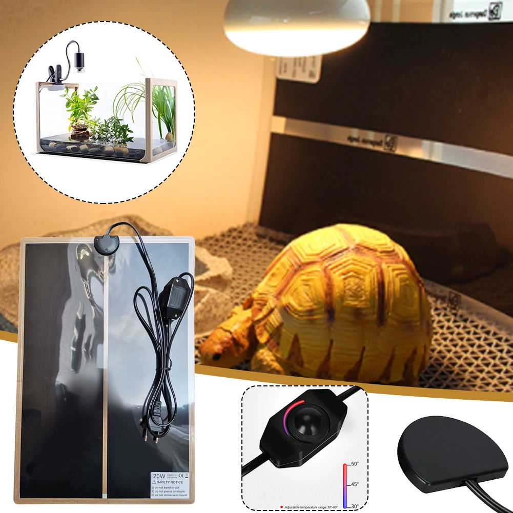 Pet Warm Heater Electric Safety Power Pet Reptile Heating Pad MatIncubator Terrarium with Thermostat Control EU Plug
Pet Warm Heater Electric Safety Power Pet Reptile Heating Pad MatIncubator Terrarium with Thermostat Control EU Plug