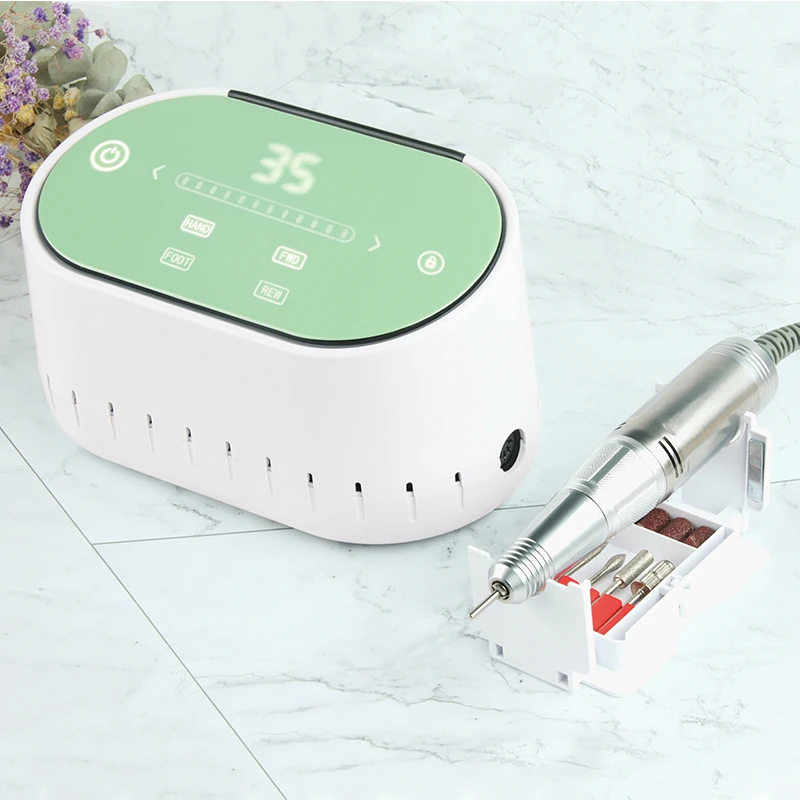 35000RPM Electric Manicure Machine with 6 Drill Bits Electric Nail Drill Set for Nail Lacquer Remove Manicure Drill Nail Master
35000RPM Electric Manicure Machine with 6 Drill Bits Electric Nail Drill Set for Nail Lacquer Remove Manicure Drill Nail Master