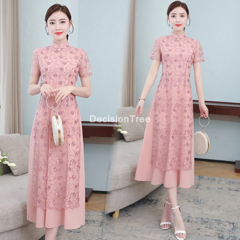 2022 aodai cheongsam dress traditional oriental ao dai dresses lace dress for women vietnam qipao dress elegant party dress
2022 aodai cheongsam dress traditional oriental ao dai dresses lace dress for women vietnam qipao dress elegant party dress