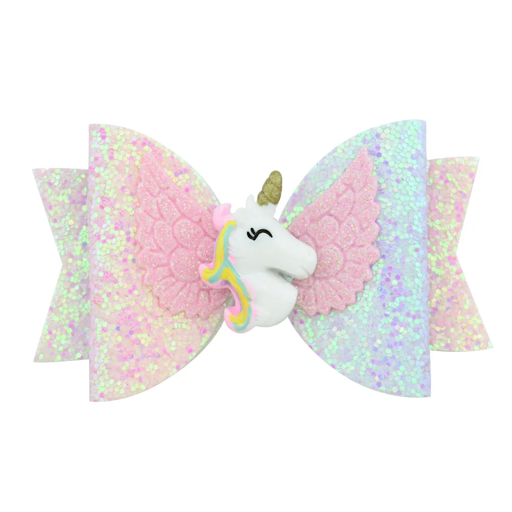 3.5 inch Glitter Angle Wing Hair Bows Unicorn Bows Girls Hairpins Fairy Clips Handmade Chunky Barrettes Party Outfit Headwear
3.5 inch Glitter Angle Wing Hair Bows Unicorn Bows Girls Hairpins Fairy Clips Handmade Chunky Barrettes Party Outfit Headwear