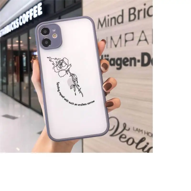Great Aesthetic Flower art Phone Cases matte transparent For iphone 7 8 11 12 plus mini x xs xr pro max cover
Great Aesthetic Flower art Phone Cases matte transparent For iphone 7 8 11 12 plus mini x xs xr pro max cover