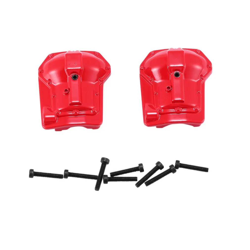 2pcs Metal Front/Rear Axle Housing Cover with Screw Replacement Accessory Parts for Traxxas/TRX4 1/10 RC Crawler Car
2pcs Metal Front/Rear Axle Housing Cover with Screw Replacement Accessory Parts for Traxxas/TRX4 1/10 RC Crawler Car