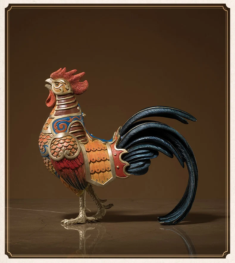 Asia high grade Spiritual ART home Company bring wealth money thriving business Good luck brave Rooster mascot brass Decoration
Asia high grade Spiritual ART home Company bring wealth money thriving business Good luck brave Rooster mascot brass Decoration