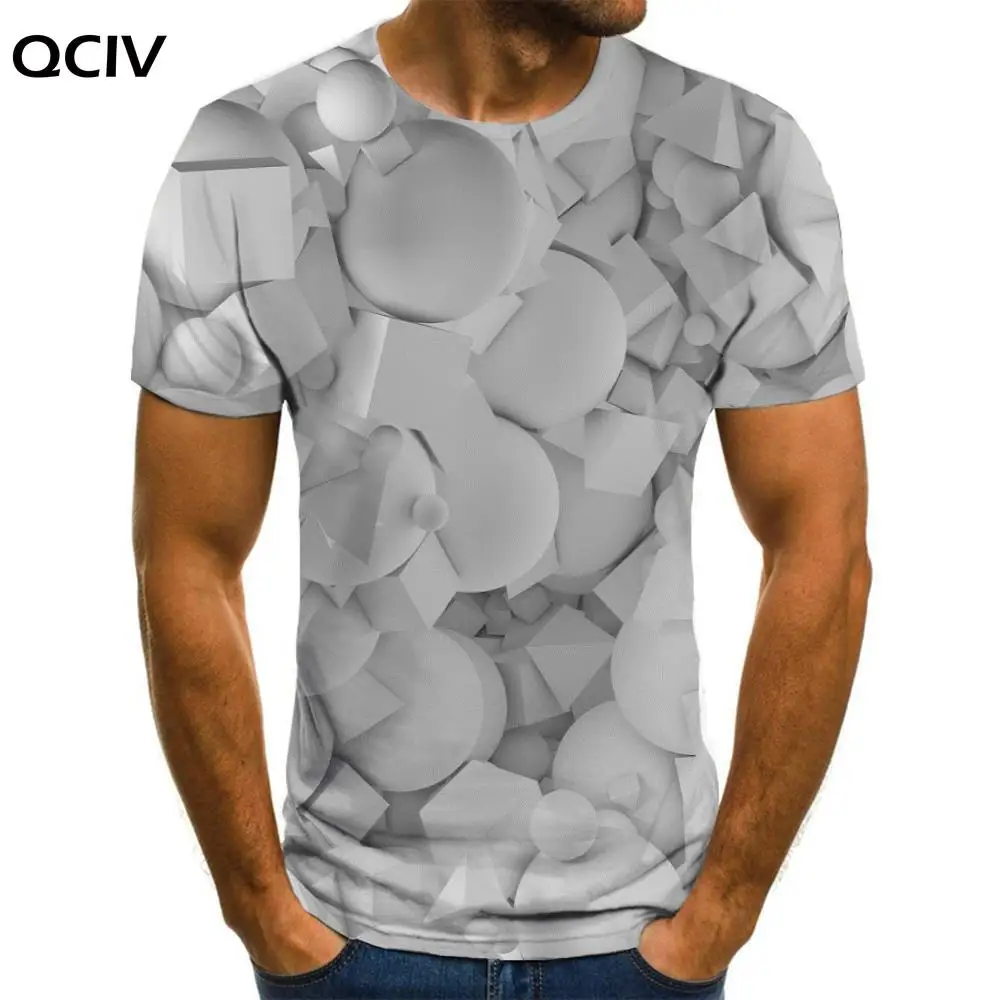 QCIV Brand Geometry T shirt Men Pattern Funny T shirts White Anime Clothes Creativity T-shirts 3d Mens Clothing T shirts Fashion
QCIV Brand Geometry T shirt Men Pattern Funny T shirts White Anime Clothes Creativity T-shirts 3d Mens Clothing T shirts Fashion