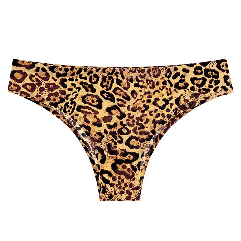 

Low-Waisted Women Sexy Pants Pantie Briefs Underwear Intimates Lingerie Erotic Underpants Leopard Thongs Female Panties