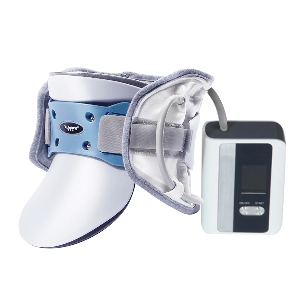 Electric Heat Inflatable Neck Tractor Air Cervical Device Therapy Air Traction Medical Neck Therapy Device Massager Pain Relief
Electric Heat Inflatable Neck Tractor Air Cervical Device Therapy Air Traction Medical Neck Therapy Device Massager Pain Relief