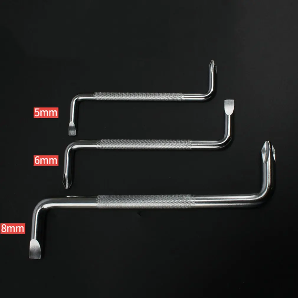 3pcs Right-angle Elbow Screwdriver Z-shaped Screw Batch Head Cross Plum Blossom Mini Dual-purpose Taper Wrench
3pcs Right-angle Elbow Screwdriver Z-shaped Screw Batch Head Cross Plum Blossom Mini Dual-purpose Taper Wrench