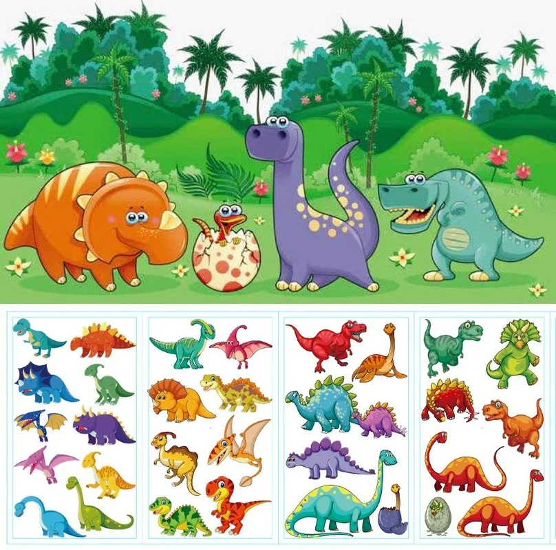 10/set of dinosaur tattoo stickers cute animal party cartoon mermaid children arm face full body stickers anime jellyfish tattoo
10/set of dinosaur tattoo stickers cute animal party cartoon mermaid children arm face full body stickers anime jellyfish tattoo