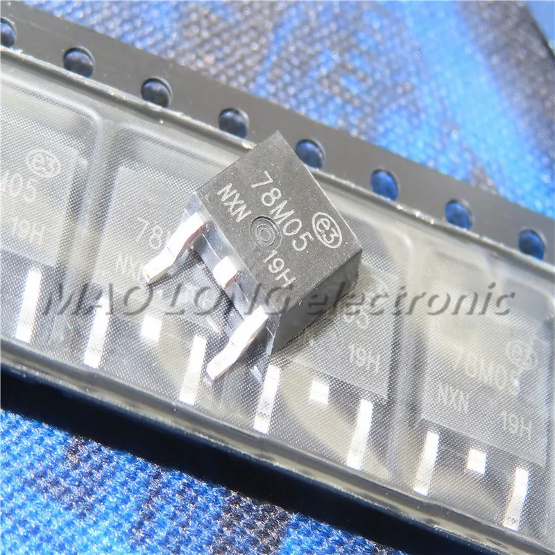 5 шт./лот 78M05 7805 TO252 SMD три терминала регулятор L78M05CDT 5V 0.5A в наличии Новый