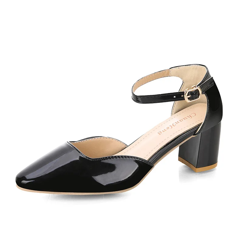 Zapatos Mujer Women Pumps Ankle Strap Thick Heel Women Shoes Square Toe Mid Heels Dress Work Pumps Comfortable Ladies Shoes 220
Zapatos Mujer Women Pumps Ankle Strap Thick Heel Women Shoes Square Toe Mid Heels Dress Work Pumps Comfortable Ladies Shoes 220