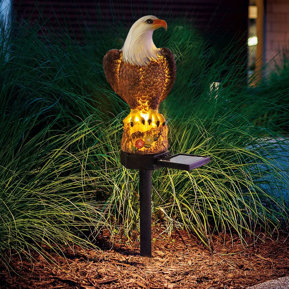 LED Solar Eagle Ground Plug Light Outdoor Waterproof Lawn Decor Lighting Park Garden Path Lawn Decorative Solar Light
LED Solar Eagle Ground Plug Light Outdoor Waterproof Lawn Decor Lighting Park Garden Path Lawn Decorative Solar Light