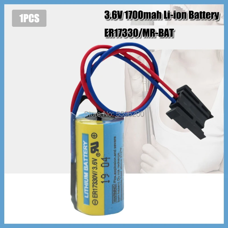 1PCS NEW 1700mAh MR-BAT ER17330V ER2/3A 17330 3.6V PLC Battery Lithium Batteries Servo PLC Battery For CNC Machine Tools
1PCS NEW 1700mAh MR-BAT ER17330V ER2/3A 17330 3.6V PLC Battery Lithium Batteries Servo PLC Battery For CNC Machine Tools