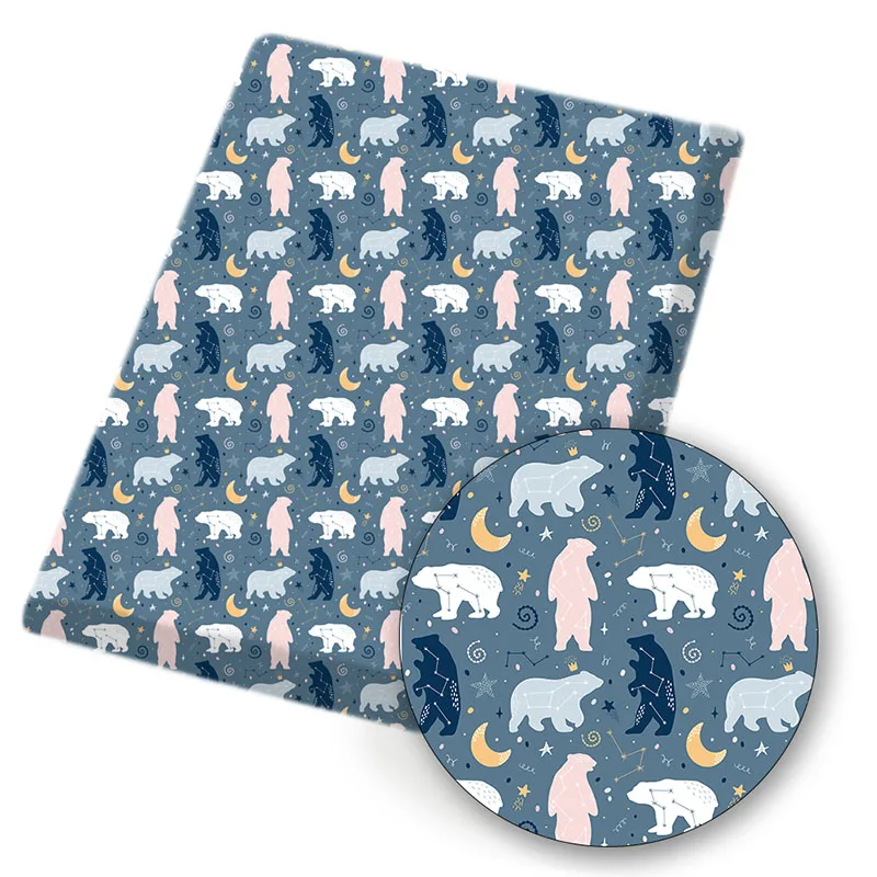 IBOWS Polyester Cotton Fabric Cartoon Bear Theme Printed Fabric DIY Sewing Home Textile Cloth Garment Material 45*145cm/pc 80g
IBOWS Polyester Cotton Fabric Cartoon Bear Theme Printed Fabric DIY Sewing Home Textile Cloth Garment Material 45*145cm/pc 80g