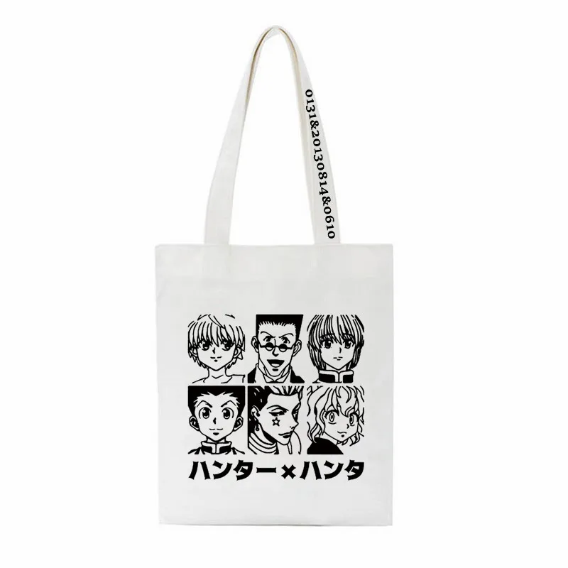 Hunter X Hunter Kurapika Letter Print Shopper Bags Shopping Bag Tote Bag Shoulder Bag Canvas Bags Large Capacity College Handbag
Hunter X Hunter Kurapika Letter Print Shopper Bags Shopping Bag Tote Bag Shoulder Bag Canvas Bags Large Capacity College Handbag