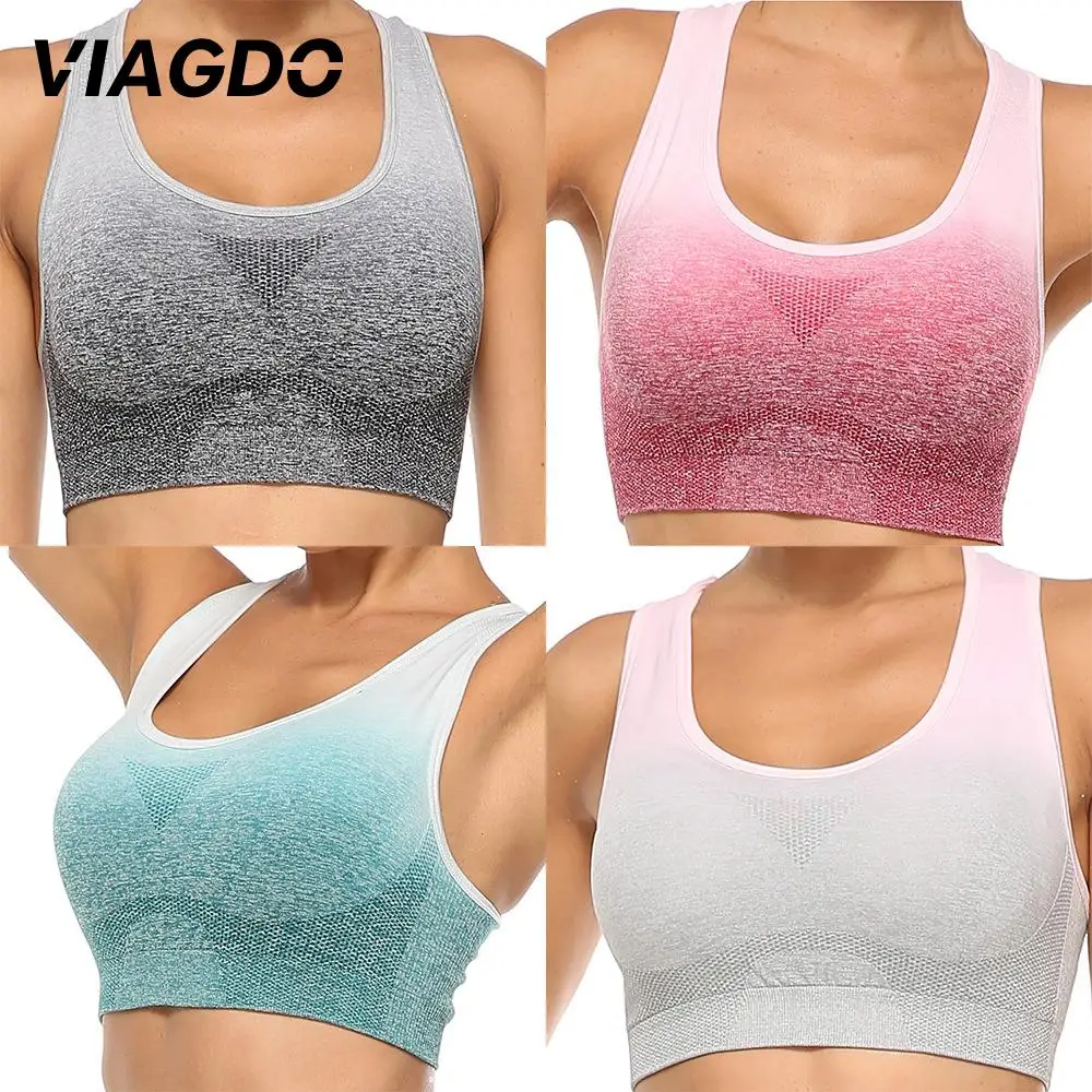 Charming Running Shockproof Fitness Gradient Nylon Exercise Slim-Type Yoga Bra Sport Bra Women Padded Vest Women Bandage Soft
Charming Running Shockproof Fitness Gradient Nylon Exercise Slim-Type Yoga Bra Sport Bra Women Padded Vest Women Bandage Soft