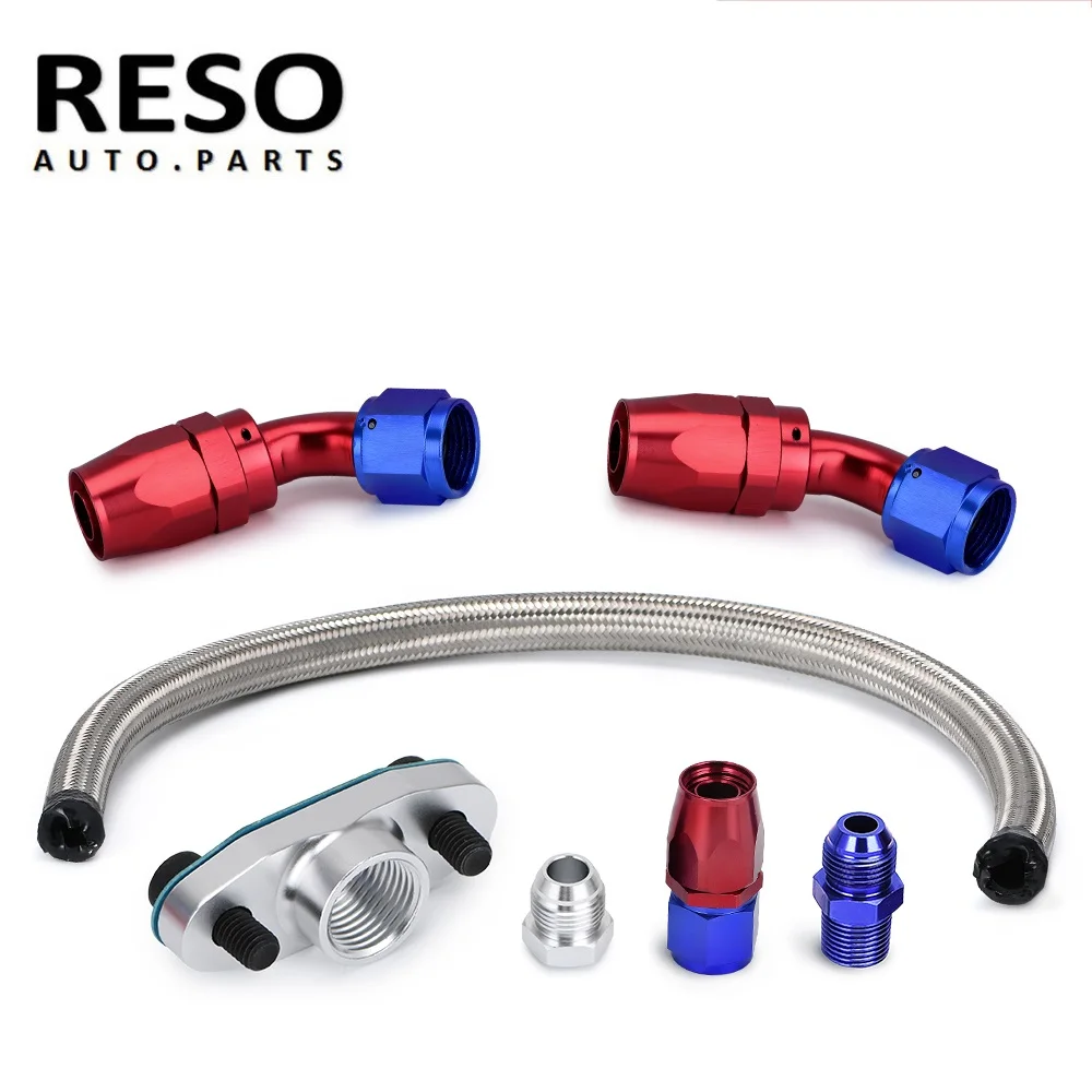 RESO--10AN turbo steel braided oil drain return line AN10 T3 T4 T04E T70 T60 T61 GT35
RESO--10AN turbo steel braided oil drain return line AN10 T3 T4 T04E T70 T60 T61 GT35